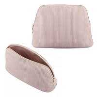 Sacs à cosmétiques en cuir PU caoutchouteux en plastique bien fait Best-seller Sac cosmétique non toxique Trousse de toilette à fissuration complète
