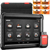 Ancel X6 - Lecteur de codes avec écran tactile de 10,1 pouces, diagnostics de tous les systèmes et 10 réinitialisations de maintenance