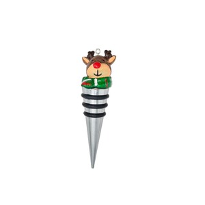 Christmas Wine Stoppers Cork Seals Various Designs For Bottle Preservation - Product Image 2