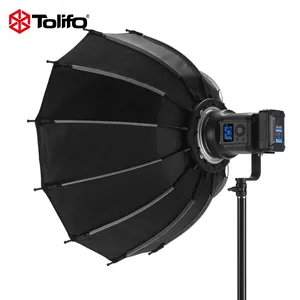 Tolifo Fotografische Verlichting SK-120DB 135W Bi Color Bowens Mount Led Continue Cob Led Studio Video Licht Met Afstandsbediening