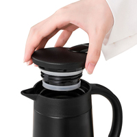 Cafetière portable 800ml, thermos, pot à café, sous vide, en acier inoxydable, pour mocha