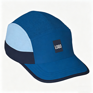 Casquette de <span class=keywords><strong>camping</strong></span> 5 panneaux personnalisée de haute qualité – Créez votre propre logo et motif de patch – Casquette de sport légère en nylon pour la course à pied - Product Image 4