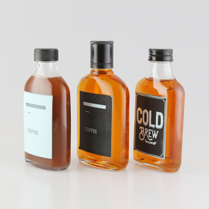 Redondo súper Flint <span class=keywords><strong>Vodka</strong></span> 500ml personalizado claro vacío botellas de alcohol de vidrio con tapa de corcho para botella de licor - Product Image 2