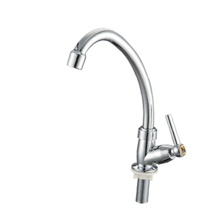 wholesale taps manufacturer Single handle plastic kitchen faucet abs long neck kitchen basin faucet plastic sink faucet