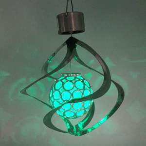 Extérieur Mariage Biryjday Vacances Lampes Suspendues Étanche Led <span class=keywords><strong>Sola</strong></span> Carillons Led Lumières Carillons Éoliens Extérieurs Solaire Jardin Lumières - Product Image 4