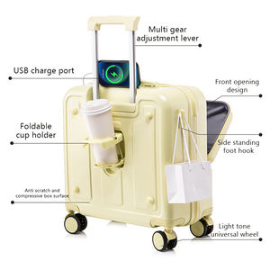 Maleta barata, precio de una pieza, bolsas de viaje de diseñador de mano para avión, nueva bolsa impermeable clásica, maleta con tiras, equipaje - Product Image 2