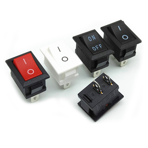 Interrupteur à bascule miniature rectangulaire KCD1-101 15*21MM en plastique ON-OFF 2 broches 6A 250VAC – Vente directe usine - Product Image 6