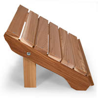 Chaise Adirondack surdimensionnée en bois de sapin portable professionnelle pour les installations commerciales, les chambres à coucher, les espaces publics, les patios