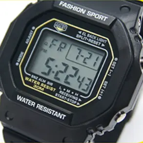Eigenmarke Uhr Digitaluhr Outdoor Sportanzeige Ziffernuhr Kind