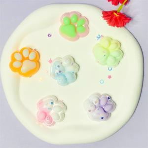 Jouet à presser CHENXI Mini Patte de Chat - Silicone et TPE souples pour soulager le stress des enfants - Product Image 2