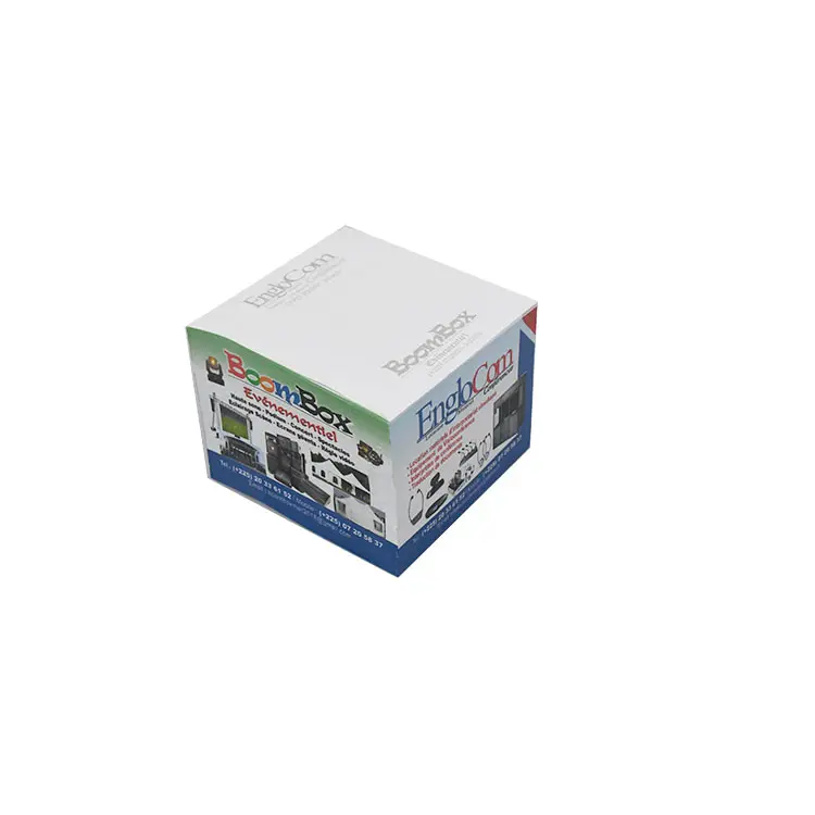 Promotionele Cube Papier Blok Notepad Notitie Voor Kantoor