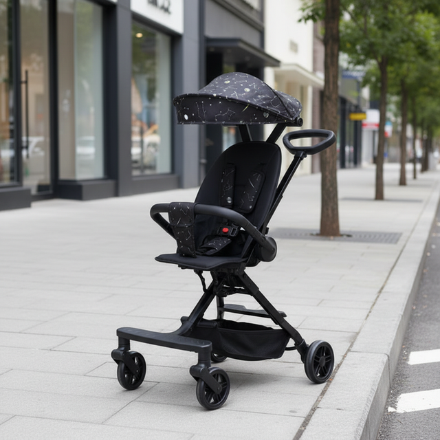 Hot Sell Luxury Custom Stroller Baby Carrier Foldable Baby Pram Lightweight Travel Buggy 3 in 1 Baby Stroller for Sitting