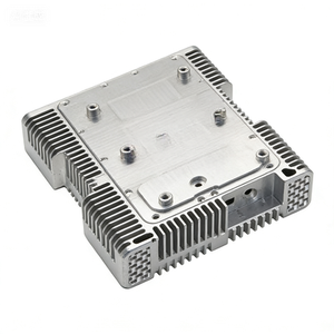 Custom CNC Machined for Machining Aluminum Heatsink Housing High Precision Electronic Cooling <b>Shell</b> - Product Image 1