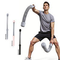 Équipement d'exercice portable pour la musculation à domicile, cordes de combat polyvalentes sans corde