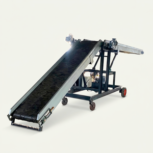 Transportador Inclinado Móvil con Cintas Dentadas para Carga de Bolsas y Otros Materiales de Construcción - Product Image 1