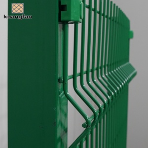 Pali per Recinzione 3D Moderni in Offerta - Rete Metallica Saldata su Misura per Giardino con Morsetti, Facile Installazione - Product Image 3