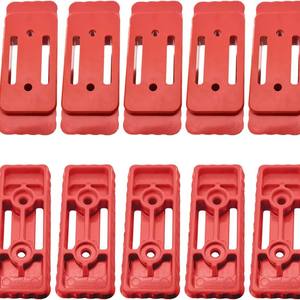 Milwaukee Packout Red Plastic Feet Mounting System For <b>Tool</b> <b>Box</b> Storage Portable Home Use - Product Image 1