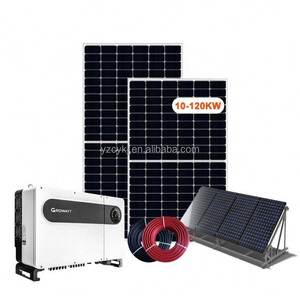 Sistema solar híbrido Salar 8000W con 10KW Settop 8KW-15KW Power 200AH Batería de iones de litio Paneles solares para el hogar con soporte en línea - Product Image 1