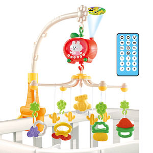 Móvil Musical para Bebés, Juguetes para Cuna, Móvil Infantil con Brazo Colgante y Control Remoto, Juguete de Actividades para Bebés - Product Image 3