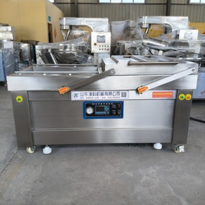 Machine d'emballage sous vide automatique à double chambre industrielle de bonne qualité 380V Dz 600 pour les collations, les cornichons, les sauces - Product Image 6