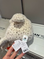 Peluche de phoque tacheté douce, adorable animal marin en peluche, coussin moelleux de phoque tacheté, 31-50cm, cadeau d'anniversaire unisexe pour enfants, décoration maison