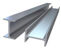 Poutre en acier au carbone ASTM A36 laminée à chaud, section en H, taille personnalisée pour la construction de structures en acier