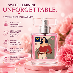 น้ำหอม Zesteq Super Girl กลิ่นหอมหวานดอกไม้ 30 มล. โอ เดอ ปาร์ฟูม กลิ่นหอมติดทนนานสำหรับไลฟ์สไตล์ยุคใหม่ - Product Image 3