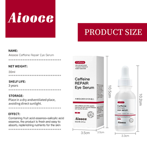Solución de Cafeína 30ml, Tamaño Viaje, Esencia para Ojos a Base de Ácido Hialurónico, Blanqueadora y Reafirmante para Todo Tipo de Piel, Líneas Finas, Ojeras - Product Image 2