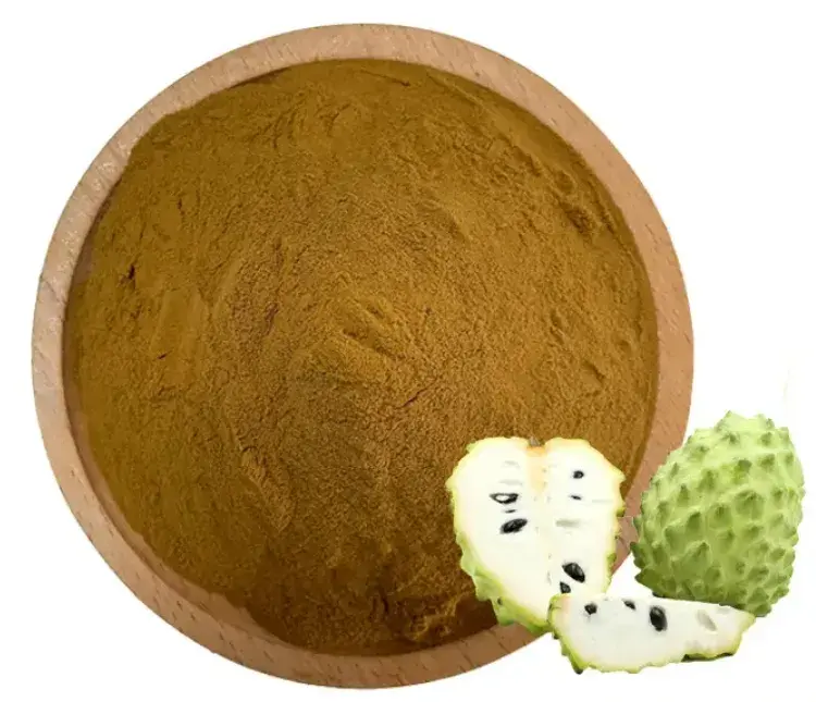 Extrait de fruit de Graviola d'approvisionnement d'usine extrait de soursop en poudre extrait de feuille de Banaba