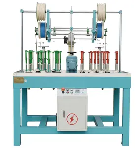 Easy to operate safe machine making solid rope braiding machine