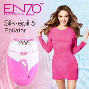 ENZO nuevo USB recargable señora cuerpo eléctrico pierna pinzas depiladora depilación señora máquina de afeitar dispositivo herramienta de belleza - Product Image 2
