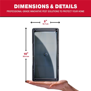 กับดักหนูแบบเหนียวพิเศษ ถาดพลาสติกอย่างดี แผ่นกาวดักหนูและหนูตัวเล็ก - Product Image 3
