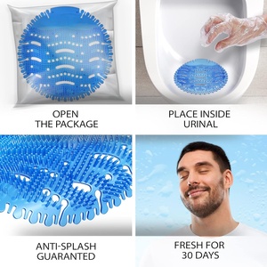 Prestigieux fabricants de poils anti-éclaboussures à long parfum 3D Design de tapis urinoir avec logo personnalisé - Product Image 5