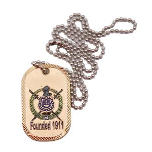 Collares de Placa de Identificación Personalizados de Alta Calidad, de Latón, Acero Inoxidable, Aluminio, Fundición de Metal, Diseño de Ángel, <span class=keywords><strong>para</strong></span> Hombres, Graduación, Promociones - Product Image 4