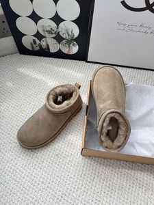 Liên hệ với dịch vụ khách hàng tính toán chính xác chi phí vận chuyển bán buôn Low-Top len của phụ nữ mùa đông tuyết ngắn khởi động cho mùa đông - Product Image 3