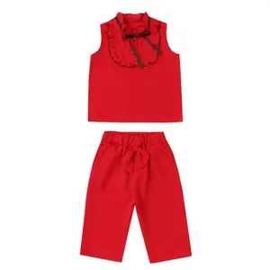 Wholesale Importer Of Chinese Goods In India Delhi African Girl Two Piece Kids Clothing Set Best Selling Items