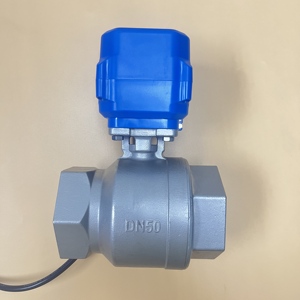 Van bi 2 chiều bằng thép không gỉ điều khiển nước tự động dừng thủ công cho van bi cơ giới nông nghiệp - Product Image 3