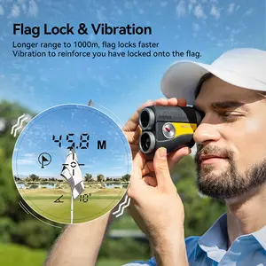 MILESEEY PFS2 600m High Precision Vibration Pin-seeker Flaglock Golf Rangefinder Laser Range Finder