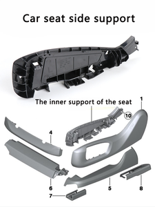 Soporte Lateral para Asiento de Coche, <span class=keywords><strong>Precio</strong></span> de Fábrica, Gran Venta, Compatible con <span class=keywords><strong>BMW</strong></span> Serie 5, Serie <span class=keywords><strong>7</strong></span>, <span class=keywords><strong>X5</strong></span>, X6 - Product Image 4