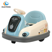 Voiture électrique pour enfant HT C-30, nouveau produit, avec lumières clignotantes et musique, 6V, rotation à 360 degrés, télécommande