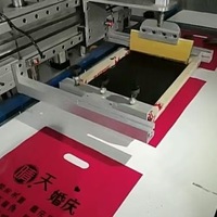 Machine d'impression sérigraphique semi-automatique monocolore MINKO, nouvelle, fournie directement par l'usine, pour tissus, étiquettes en verre, zone d'impression 500x400