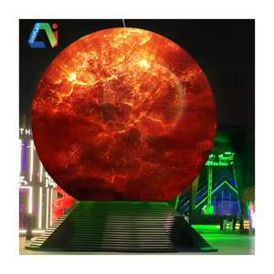 하이 퀄리티 공장 실내 구형 Led 스크린 <span class=keywords><strong>360</strong></span> 공 Led 벽 라운드 광고 구 모양 개인 Led 비디오 디스플레이 - Product Image 5