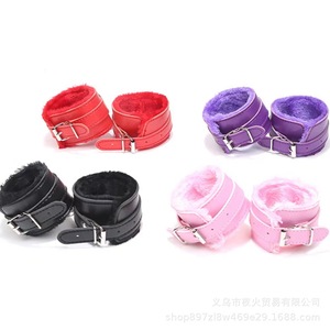 ขายส่งของเล่นทางเพศสำหรับผู้ใหญ่, อุปกรณ์ SM, ของเล่นทางเลือก, กุญแจมือหนัง, ที่รัดขา, ผลิตภัณฑ์สำหรับการพันธนาการ - Product Image 2