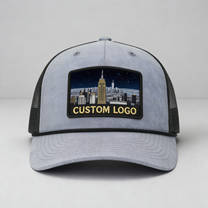 <span class=keywords><strong>Gorra</strong></span> Trucker de 5 Paneles con Logotipo Bordado Personalizado, de Alta Calidad, para Deportes, de Malla de Algodón 112, para <span class=keywords><strong>Hombre</strong></span> - Product Image 4