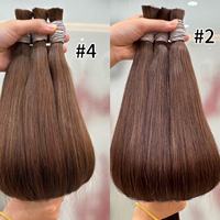 Cheveux Vierges Ruyihair Russes Doux et Fins de Couleur Naturelle, Cheveux Humains Bruts Non Traités