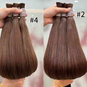 ผมแท้รัสเซีย Ruyihair เนื้อนุ่มบาง สีธรรมชาติ ผมดิบไม่ผ่านกระบวนการ Cabello Humano - Product Image 3