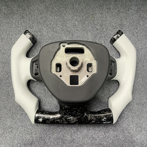<span class=keywords><strong>Volante</strong></span> <span class=keywords><strong>Deportivo</strong></span> RPPF en Forma de F1 de Fibra de Carbono Forjado con Empuñadura para el Pulgar para Corvette C7 2014 2015 2016 2017 2018 2019 - Product Image 4