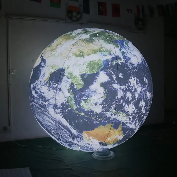 Riesige aufblasbare Decke hängen Erde Planeten Ballon Dekoration
