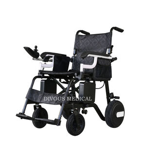 Nouveau produit, fauteuil roulant électrique pliable motorisé en alliage d'aluminium pour personnes handicapées, fauteuil roulant, marcheur - Product Image 1