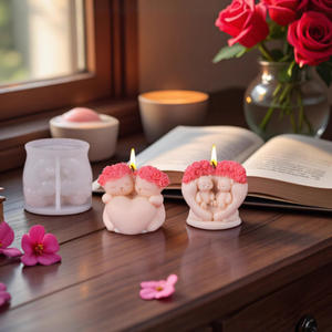 Nuevo Molde de Silicona para Velas Aromáticas con Forma de Oso de Rosas para el Día de San Valentín, Decoración 3D Hecha a Mano para el Hogar - Product Image 6